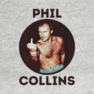 phil collins || coklat tua aestetic T-Shirt